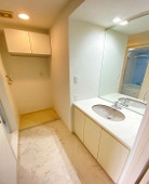 ◆リフォーム済み◆矢部町 中古マンション 1790万円の脱衣所