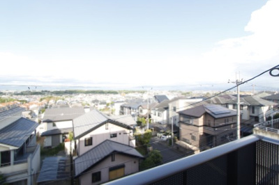 【展望】 | ローレルＣ | ２階バルコニーからの眺望です