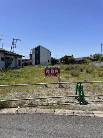 木更津市牛込　土地（金田BT、袖ヶ浦駅まで平坦）の前面道路含む現地写真