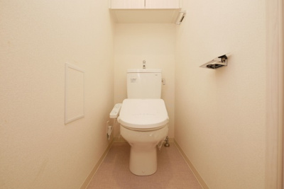 【トイレ】 | プレサンス難波マジョリティ | 落ち着いたトイレです