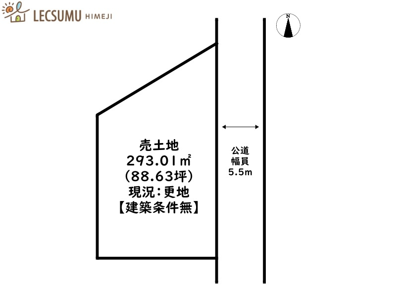 姫路市夢前町古知之庄／売土地