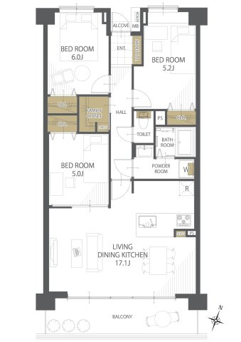 グラン・コート北宇治Ⅱの画像