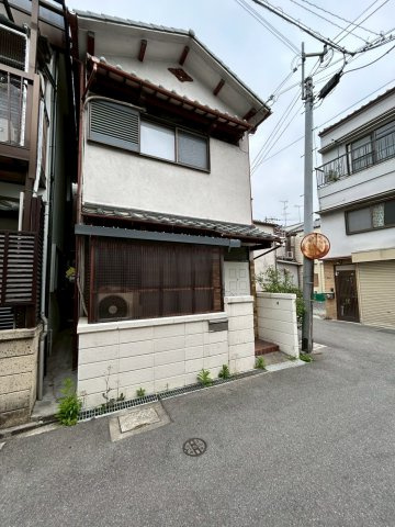 門真市舟田町の前面道路含む現地写真|京阪本線「大和田」駅まで徒歩約20分です。