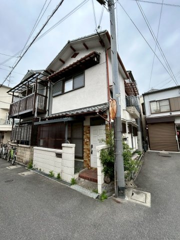 門真市舟田町の外観|閑静な住宅街にあり静かな環境で過ごせます。