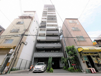 【外観】 | プレサンス谷町七丁目Ⅱ | 落ち着いた雰囲気の外観です