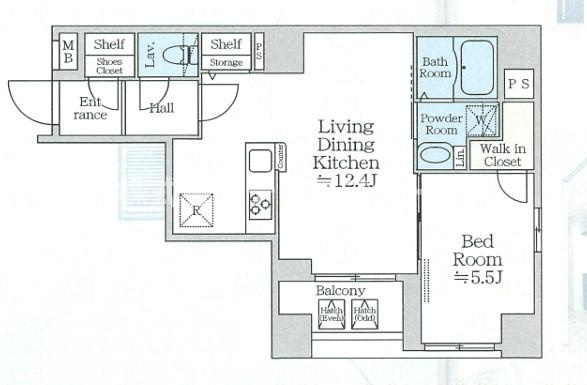 【間取り】 | アイルプレミアム月島