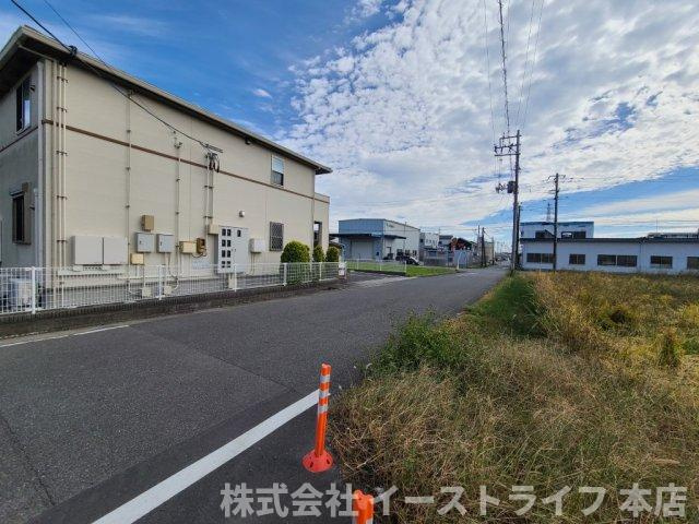 【新築戸建】　いわき市四倉町上仁井田第15　ラスト1棟の前面道路含む現地写真|前面道路含む現地写真です