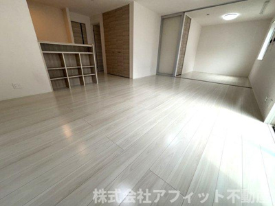 【居間・リビング】 | D-residence・K沖野上 | LDK18.2帖