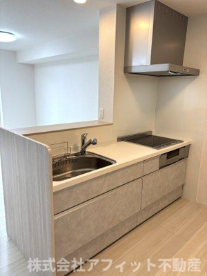 【キッチン】 | D-residence・K沖野上 | 対面式システムキッチン