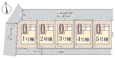 【区画図】 | 川口市辻3期　全5棟 | 4号棟のご紹介です♪