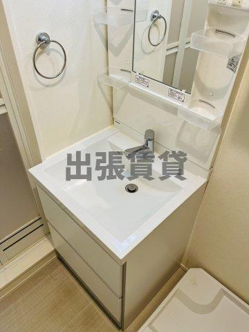 仲介手数料0円！ハーモニーテラス田幡の洗面所