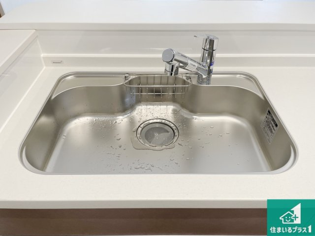 八尾市山本町北　第6期　新築一戸建ての設備|広々としたシンクで食器洗いも楽々！