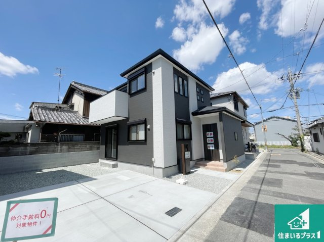 八尾市山本町北　第6期　新築一戸建ての外観|安心の10年保証！外観を美しく保ち、雨水で汚れを落とします！気になることがありましたら、お気軽にお問い合わせください！