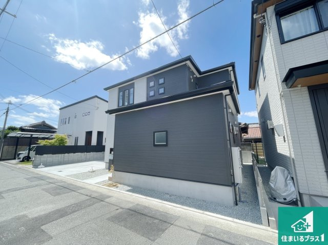 八尾市山本町北　第6期　新築一戸建ての外観|お客様に長く安心して住んでいだだける事にこだわった家づくり！住んでからのアフターサービスにもしっかりと取り組んでいます！