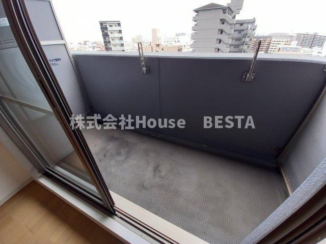 グレンパーク兵庫駅前のバルコニー