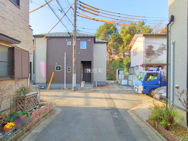 【新築分譲住宅】川越市仙波町第3の前面道路含む現地写真