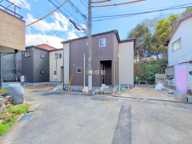 【新築分譲住宅】川越市仙波町第3の前面道路含む現地写真