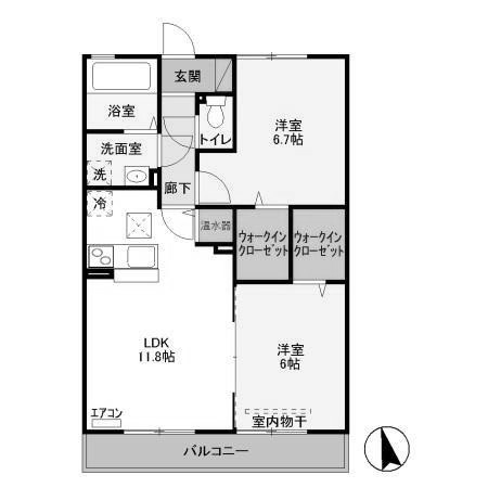 【間取り】 | スマイルコート　6番館
