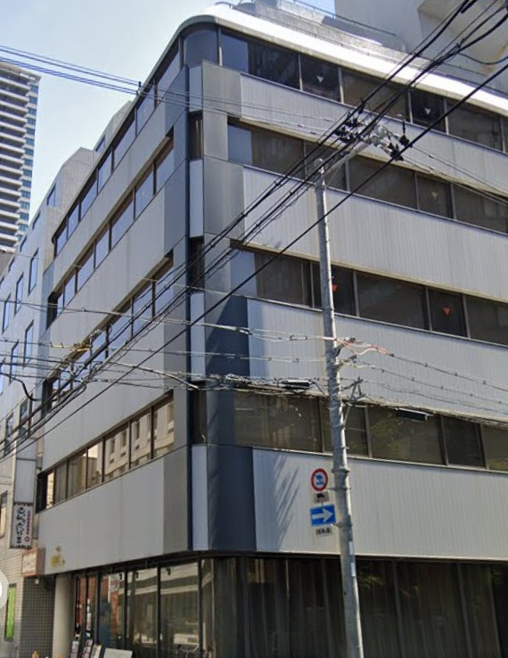 大阪市中央区今橋２丁目の店舗一部の外観