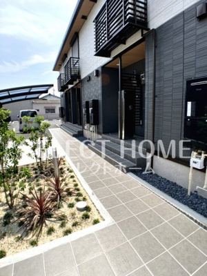【エントランス】 | ボヌール欠町 | 落ち着いたエントランスです