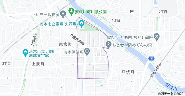 フジパレス千里丘Ⅱ番館の地図