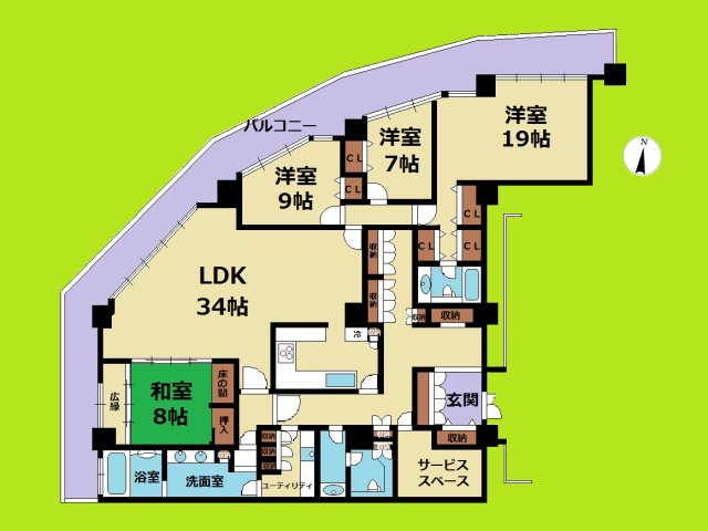 名古屋市北区成願寺１丁目の中古マンション