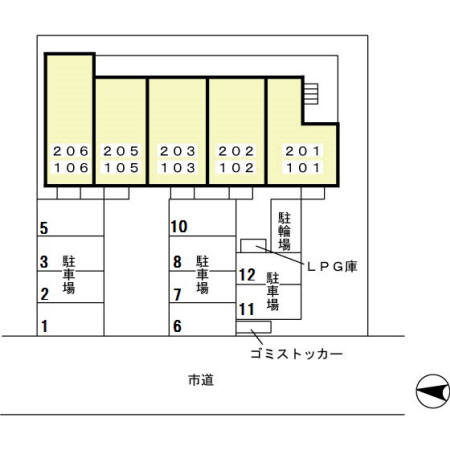 【区画図】 | モナリエ富士見
