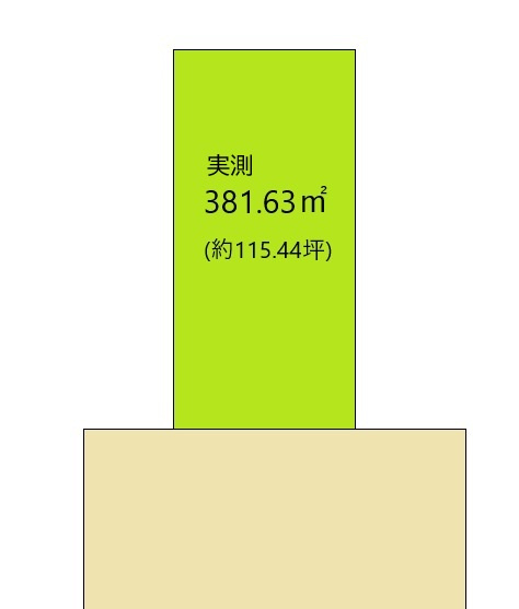 海南市船尾　売土地の区画図