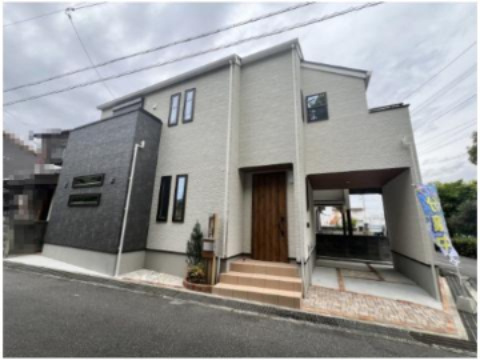 明石市魚住町西岡　新築戸建の外観