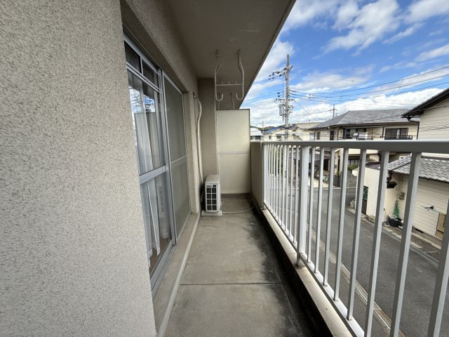 コーポ田寺ファイブのバルコニー