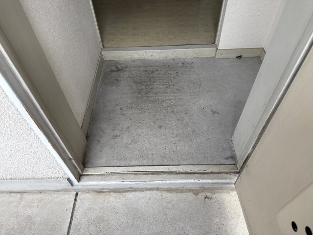 コーポ田寺ファイブの玄関