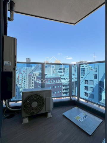 ジースタイル天満橋のバルコニー