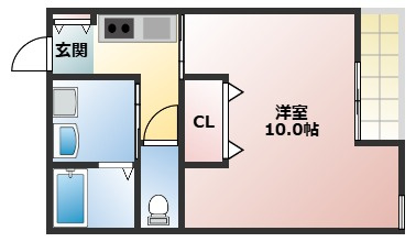 T-lightの間取り