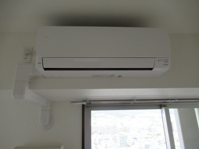 HAT神戸・灘の浜３ＬＤＫの設備|お部屋によってはエアコンが設置されています