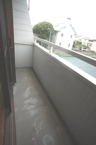 渡辺ハイツのバルコニー