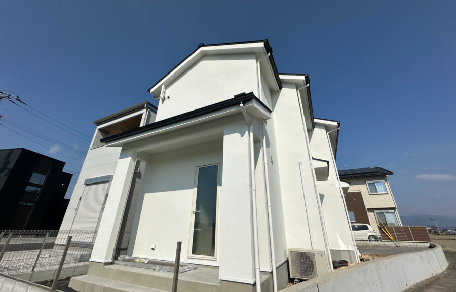 南国市大そね甲新築戸建の外観|南面です。