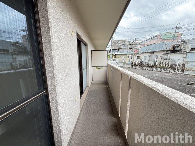 メゾン中塚のバルコニー