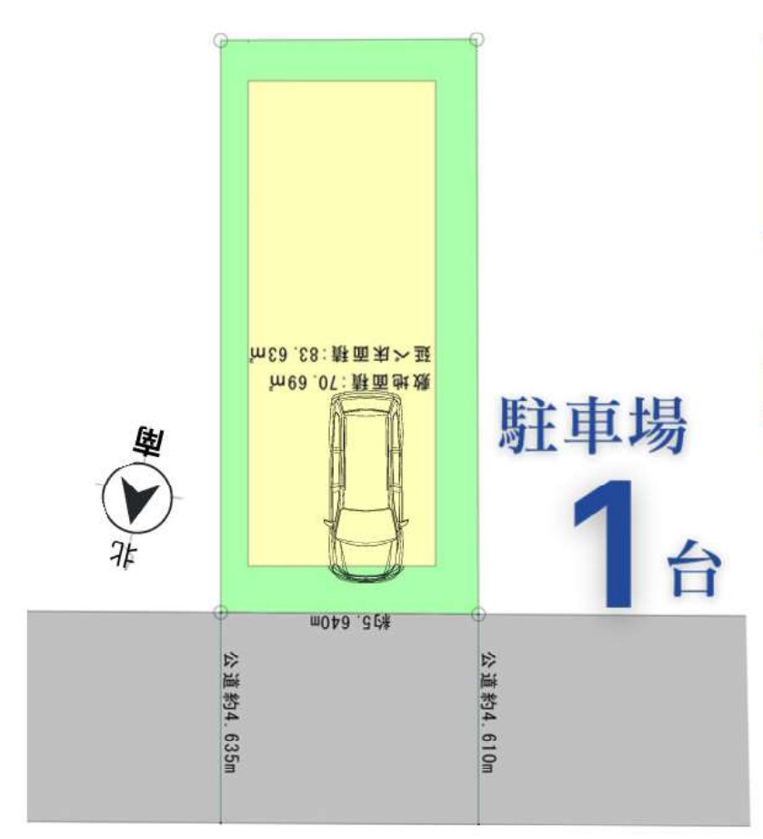 横浜市港南区東永谷3丁目 新築戸建て【仲介手数料無料】の区画図