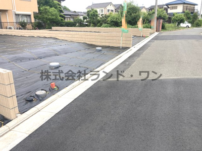 【前面道路含む現地写真】 | 所沢市上新井2丁目　全7区画　3区画