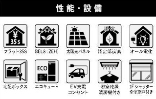 船橋市松が丘４丁目４期の設備