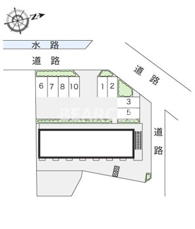 【区画図】 | レオパレスフェリシダード