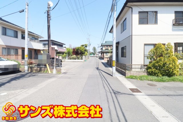 【中古】郡山市台新２丁目　　　　開成小学校、郡山第１中学校の外観|北側前面道路