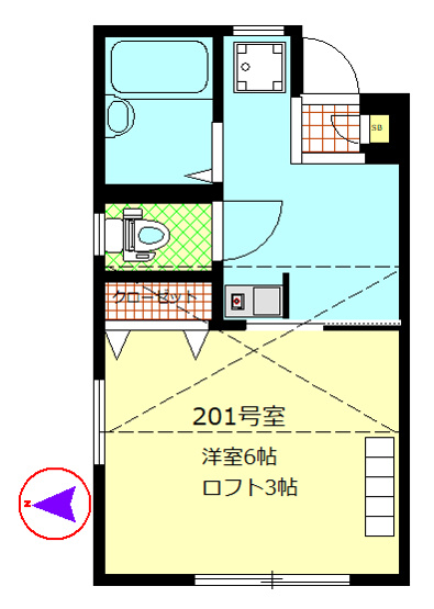 【間取り】 | パティオ板橋徳丸