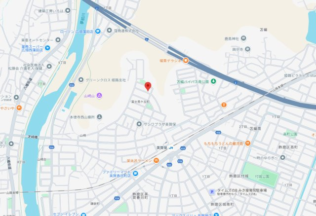 【地図】 | 姫路市飾磨区富士見ケ丘町　中古戸建