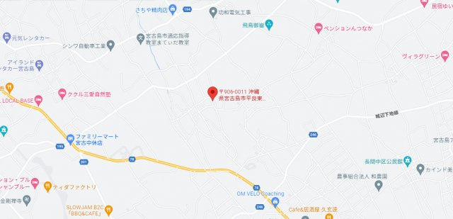 宮古島市平良東仲宗根添売地の地図