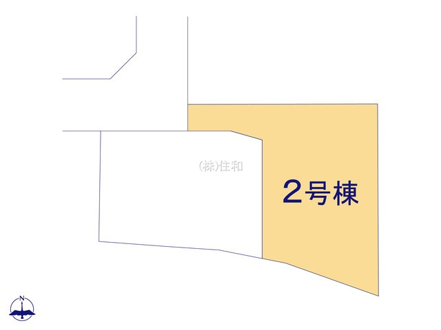 【新築分譲住宅】川越市仙波町第３の区画図