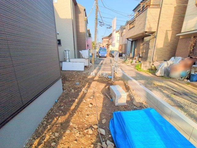 【新築分譲住宅】川越市仙波町第３の前面道路含む現地写真