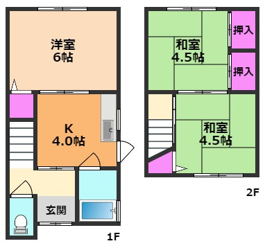 【間取り】 | 川端貸家