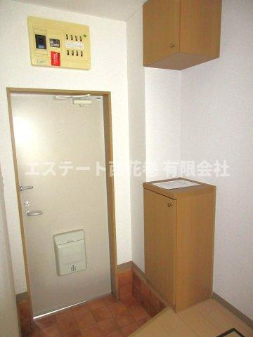 グリーンコートの玄関