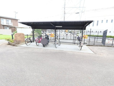 【その他共用部分】 | パルファンローズ | 駐輪場